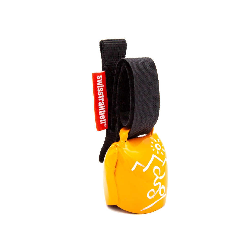 swisstrailbell® yellow "white biker"